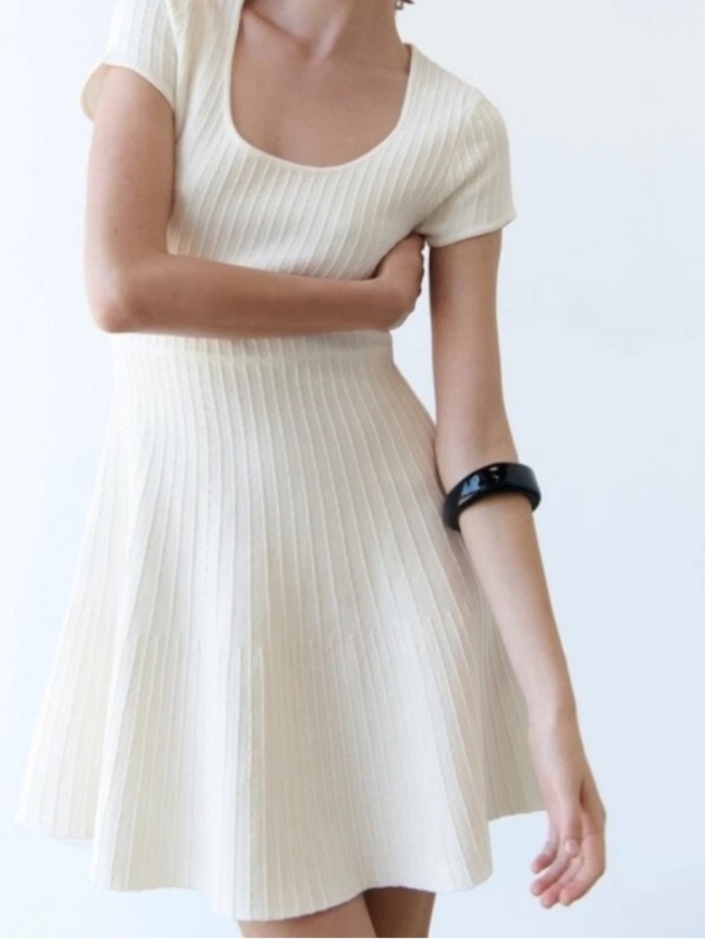 Zara Ribbed Mini Dress